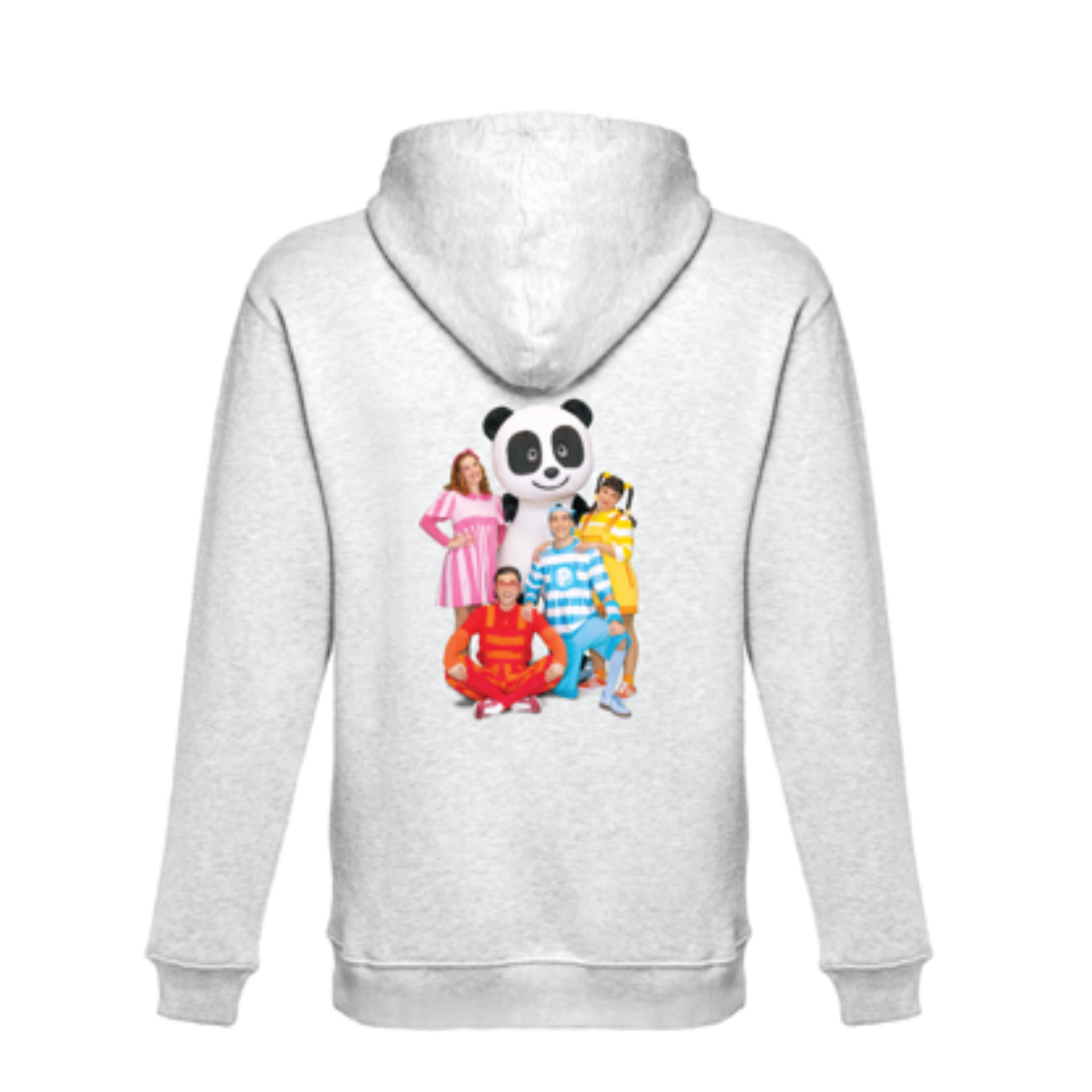 Panda e os Caricas - Hoodie Cinzenta Criança
