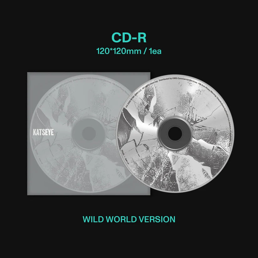 Katseye - WILD (Wild World Ver.)  EP3 - CD (Edição Exclusiva)