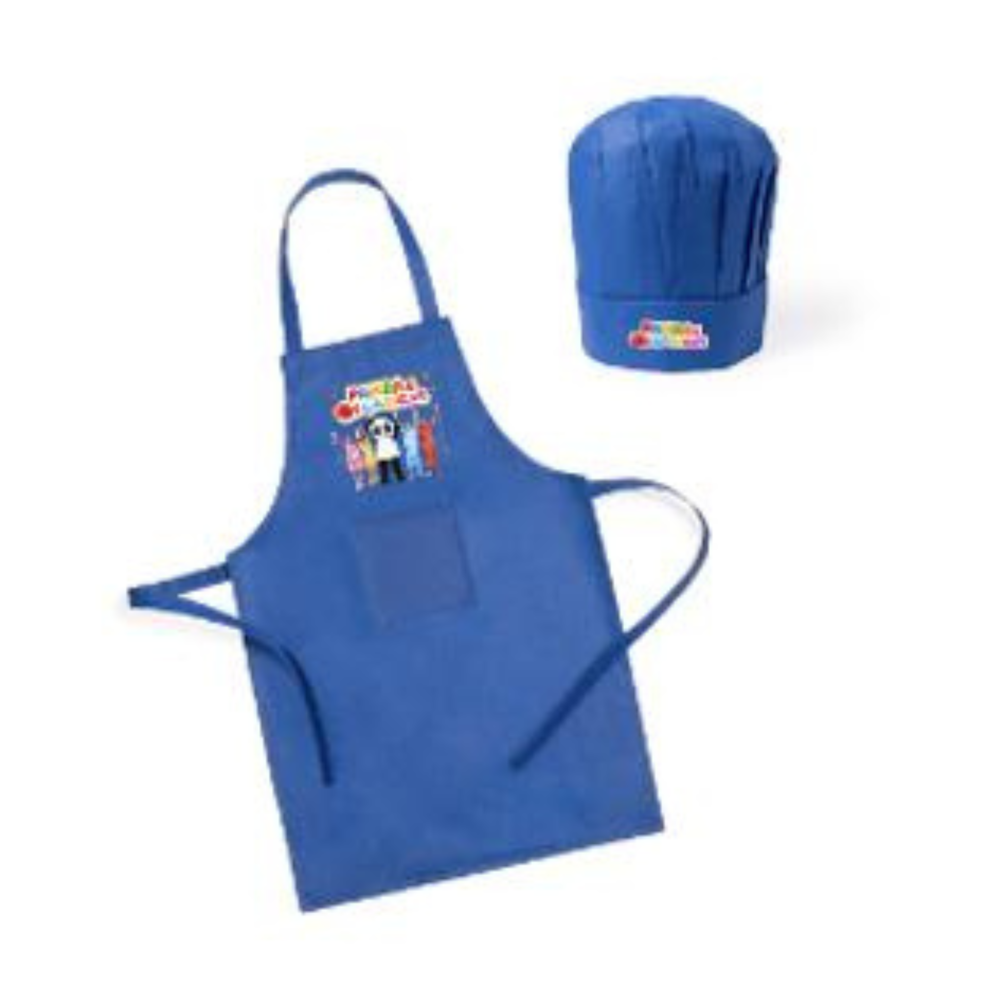 Panda e os Caricas -  Avental + Chapéu