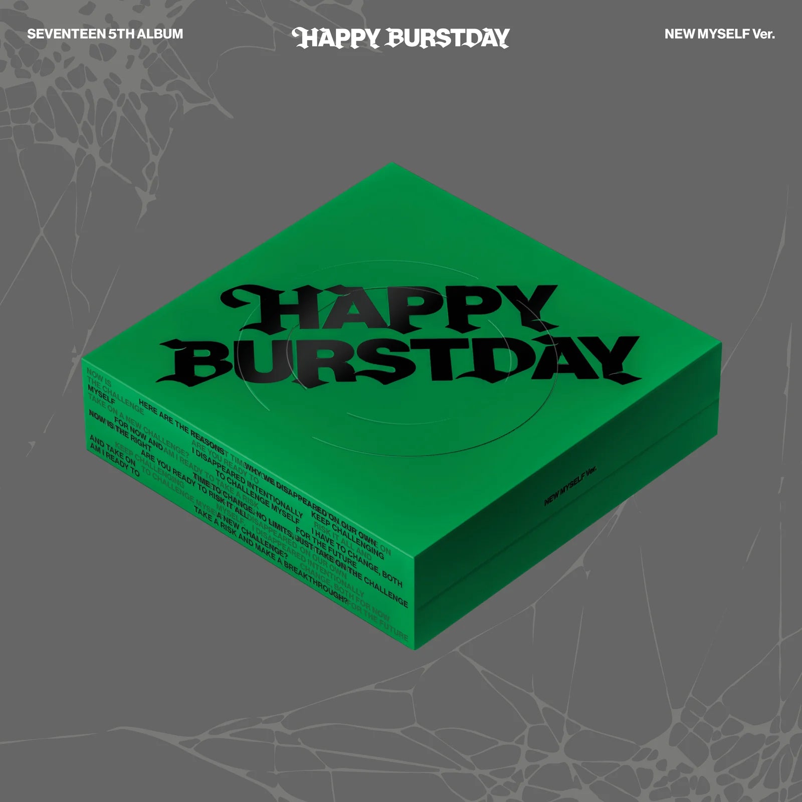 SEVENTEEN - 5th Studio Album 'HAPPY BURSTDAY': 'NEW MYSELF' Version - CD