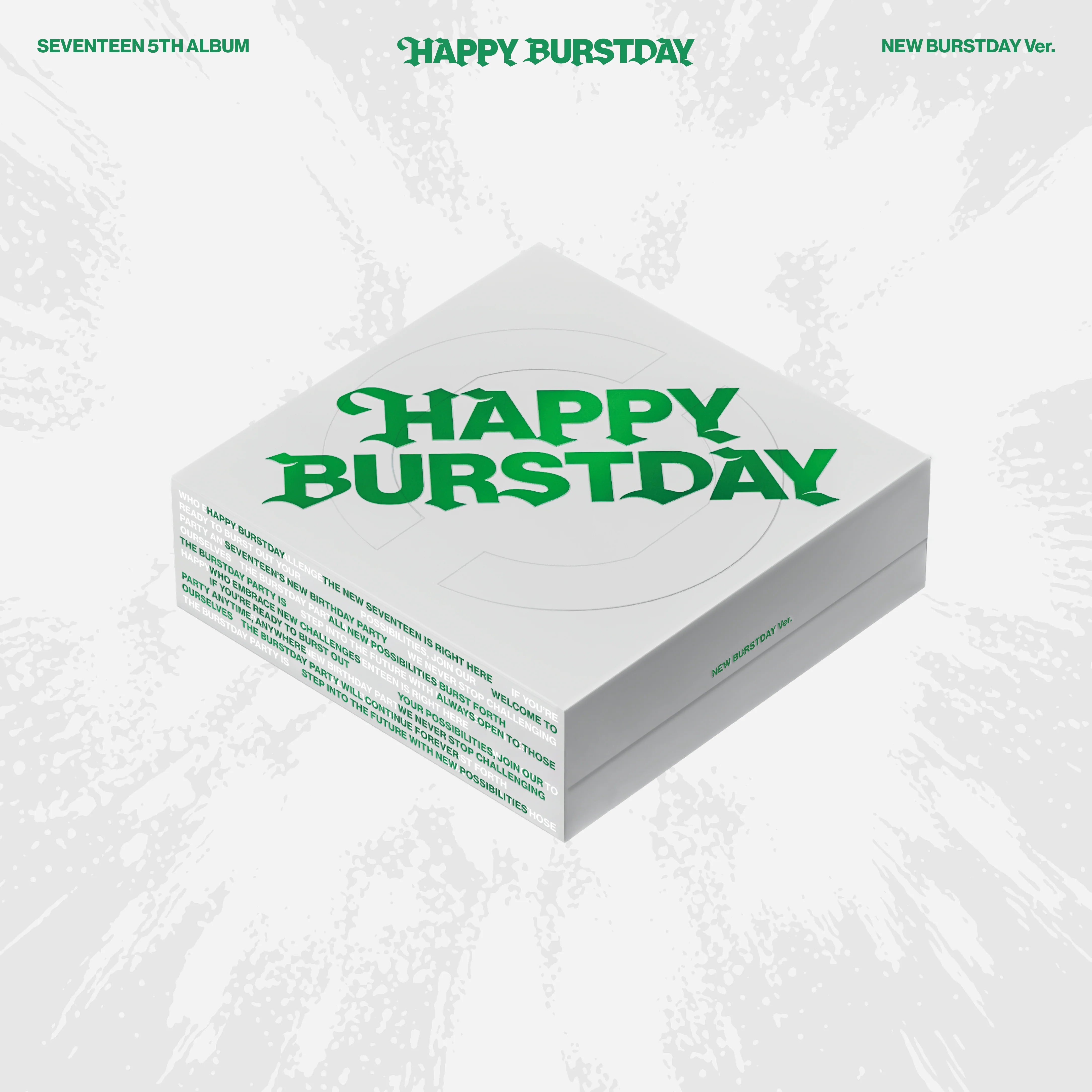SEVENTEEN - 5th Studio Album 'HAPPY BURSTDAY': 'NEW BURSTDAY' Version - CD