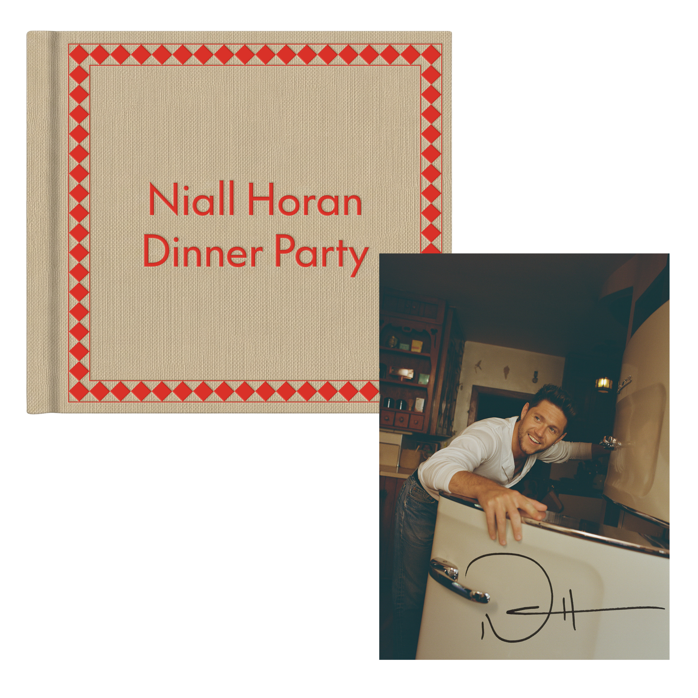 Niall Horan - Dinner Party - CD Hardcover Book Exclusivo + Cartão Assinado