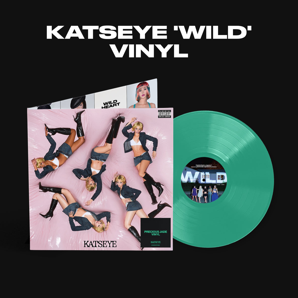 KATSEYE - WILD - LP Precious Jade