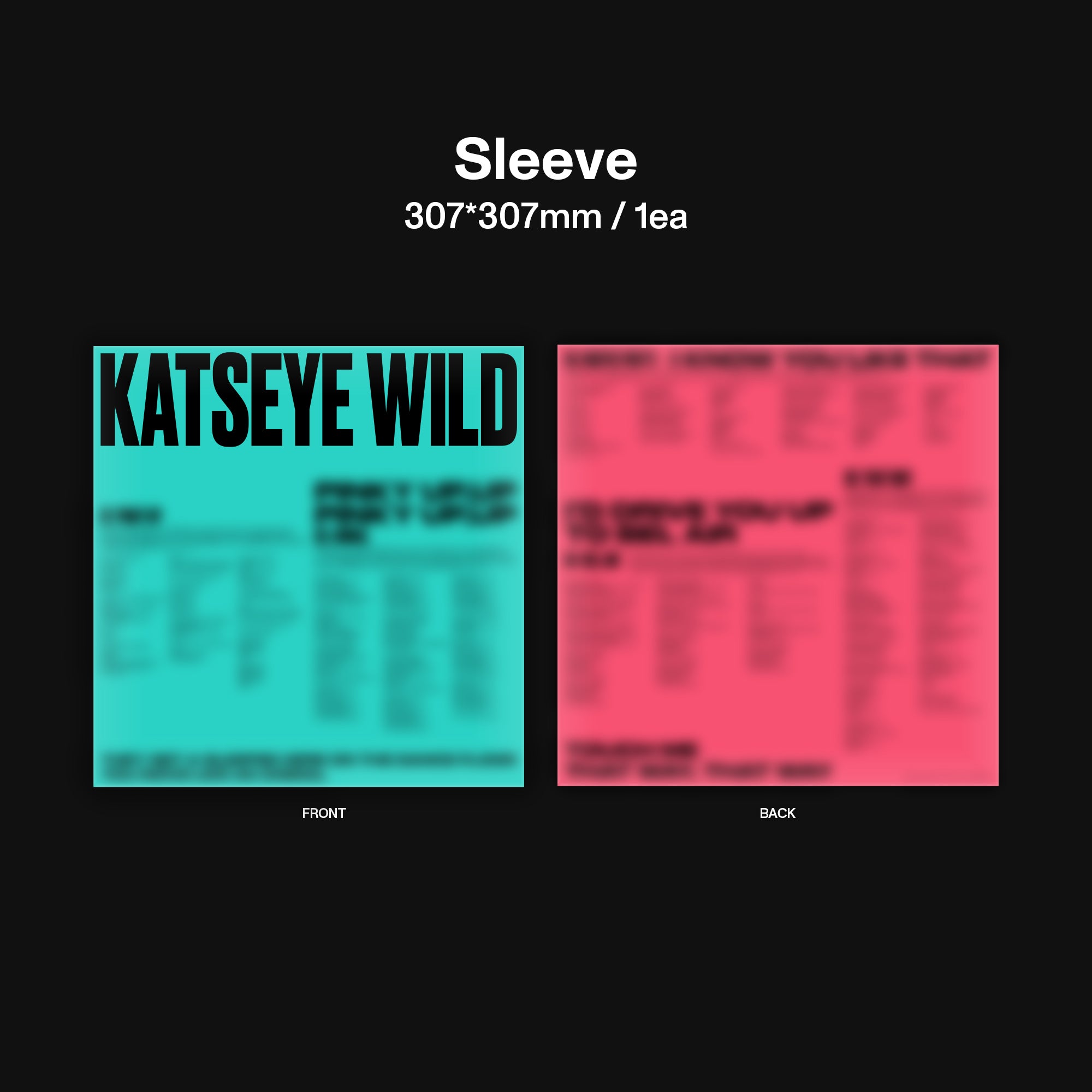 KATSEYE - WILD - LP Precious Jade