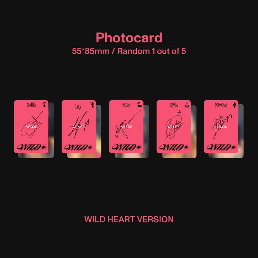 Katseye - WILD (Wild Heart Ver.) EP3 - CD