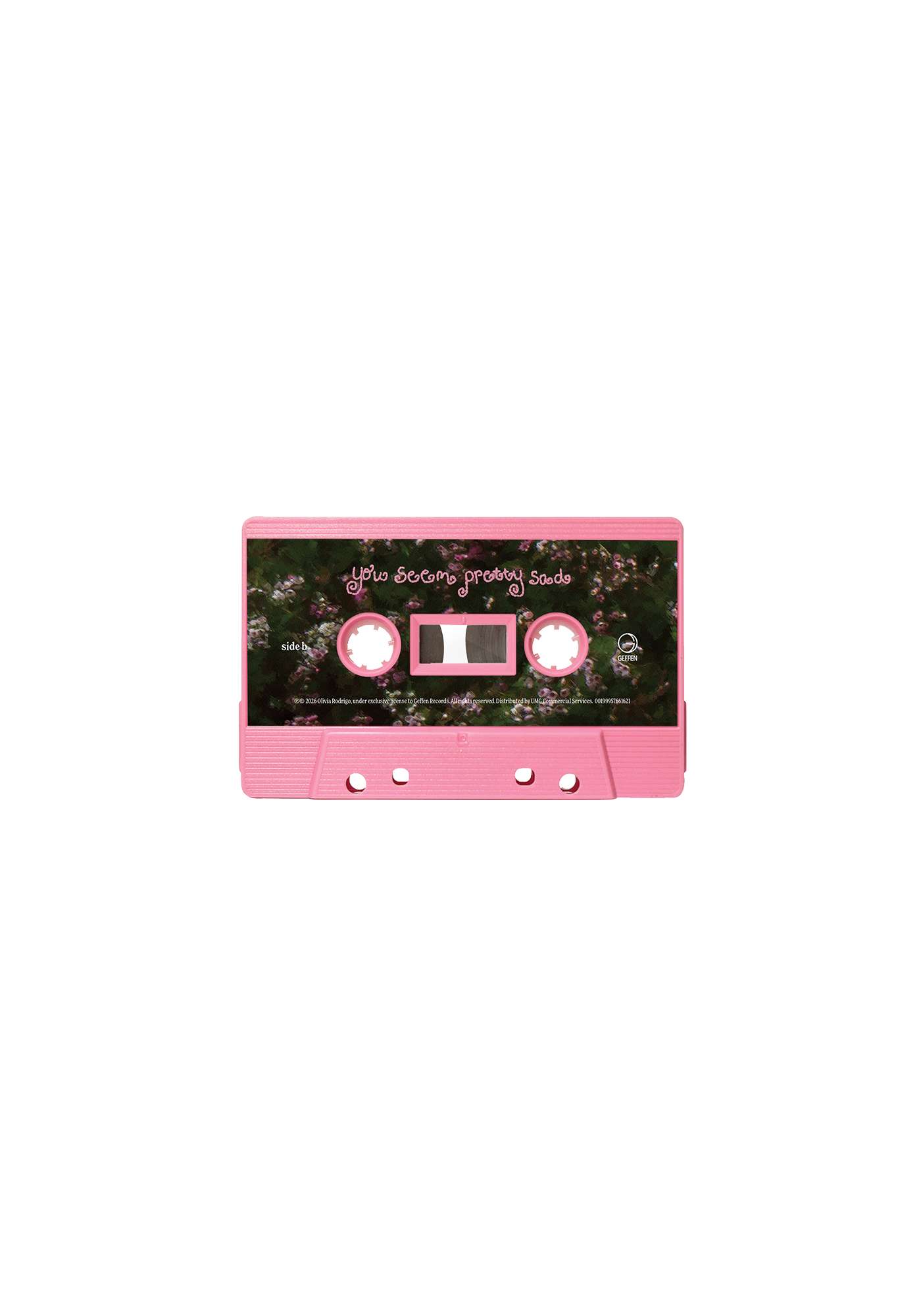 PRÉ-VENDA Olivia Rodrigo - you seem pretty sad for a girl so in love - Cassete Baby Pink