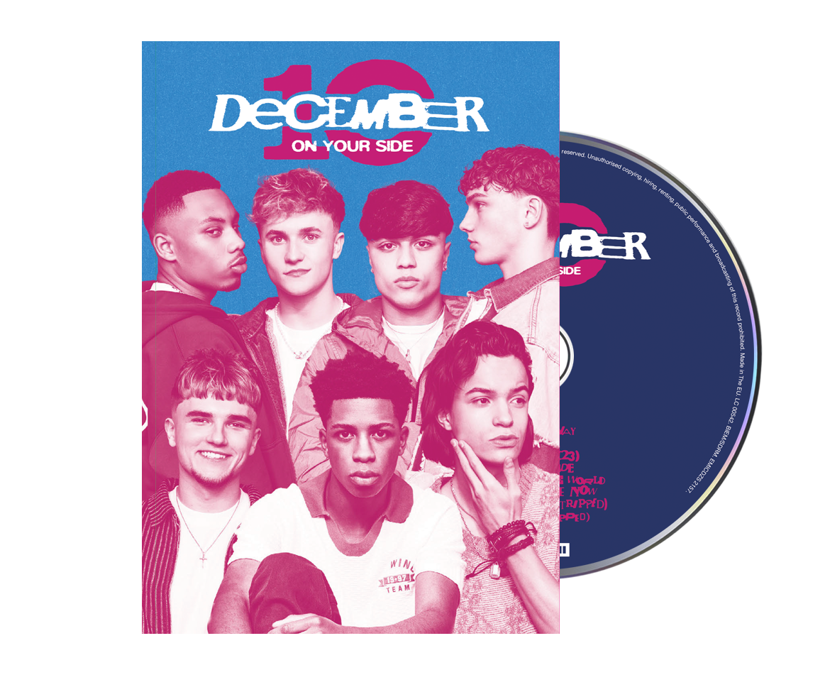 PRÉ-VENDA December 10 - On Your Side Tenners Mini Magazine CD + Poster Assinado