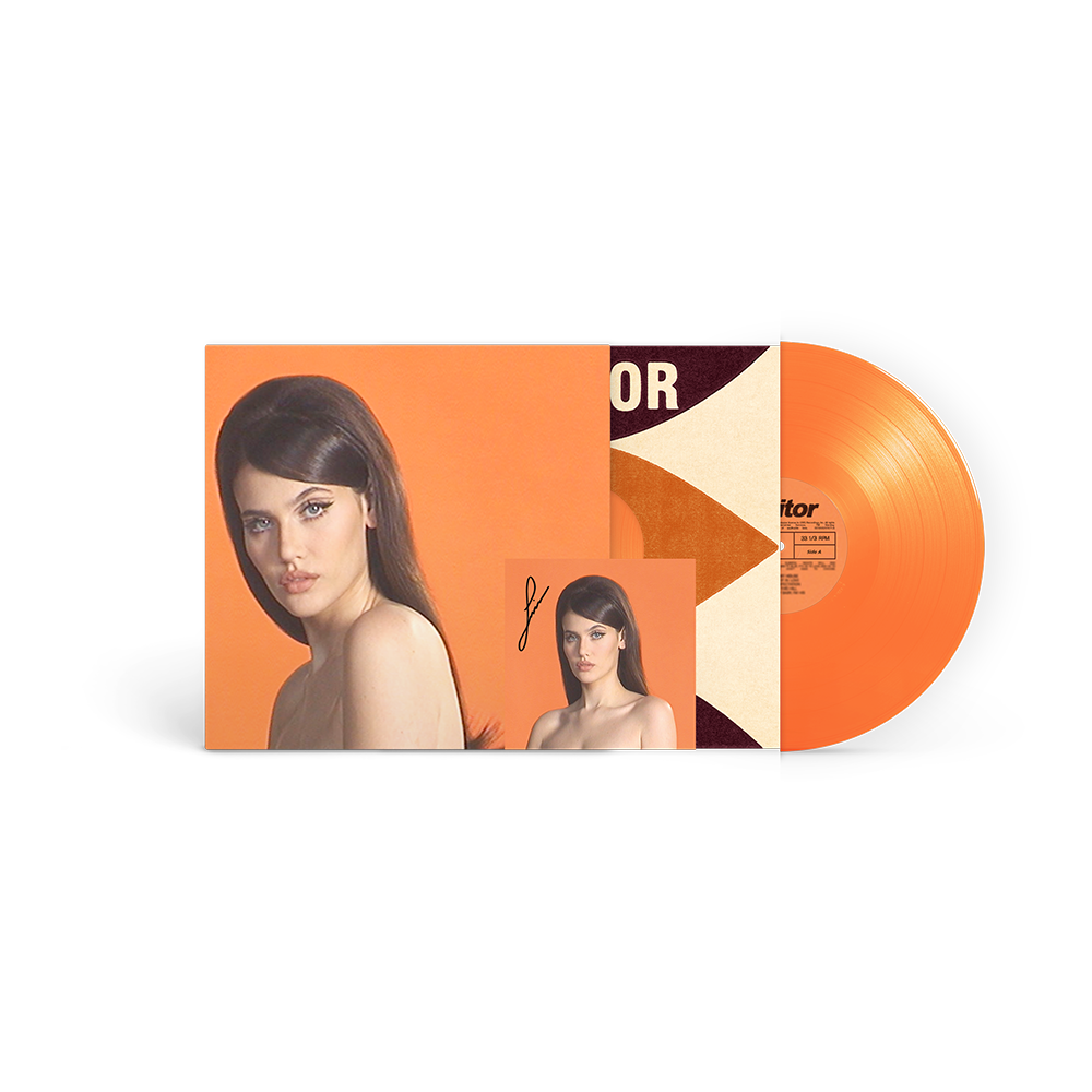 PRÉ-VENDA Sienna Spiro - Visitor - LP Exclusivo Laranja + Cartão Assinado