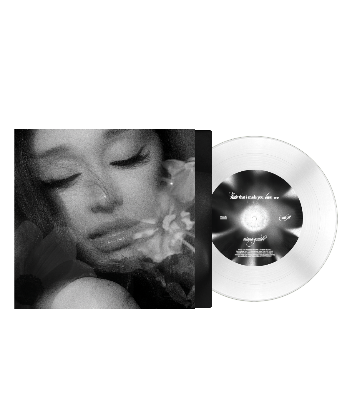 Ariana Grande - hate that i made you love me - dandelion white 7"