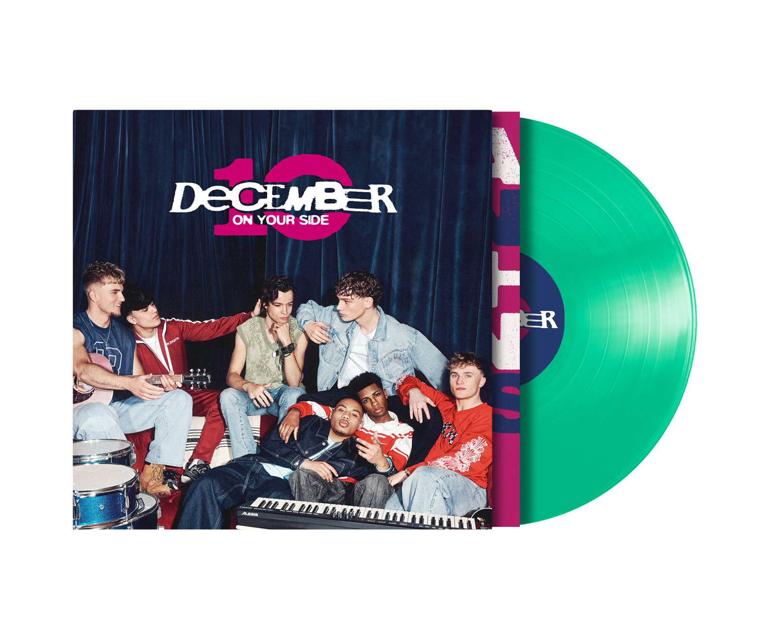 PRÉ-VENDA - December 10 - On Your Side LP Verde Menta