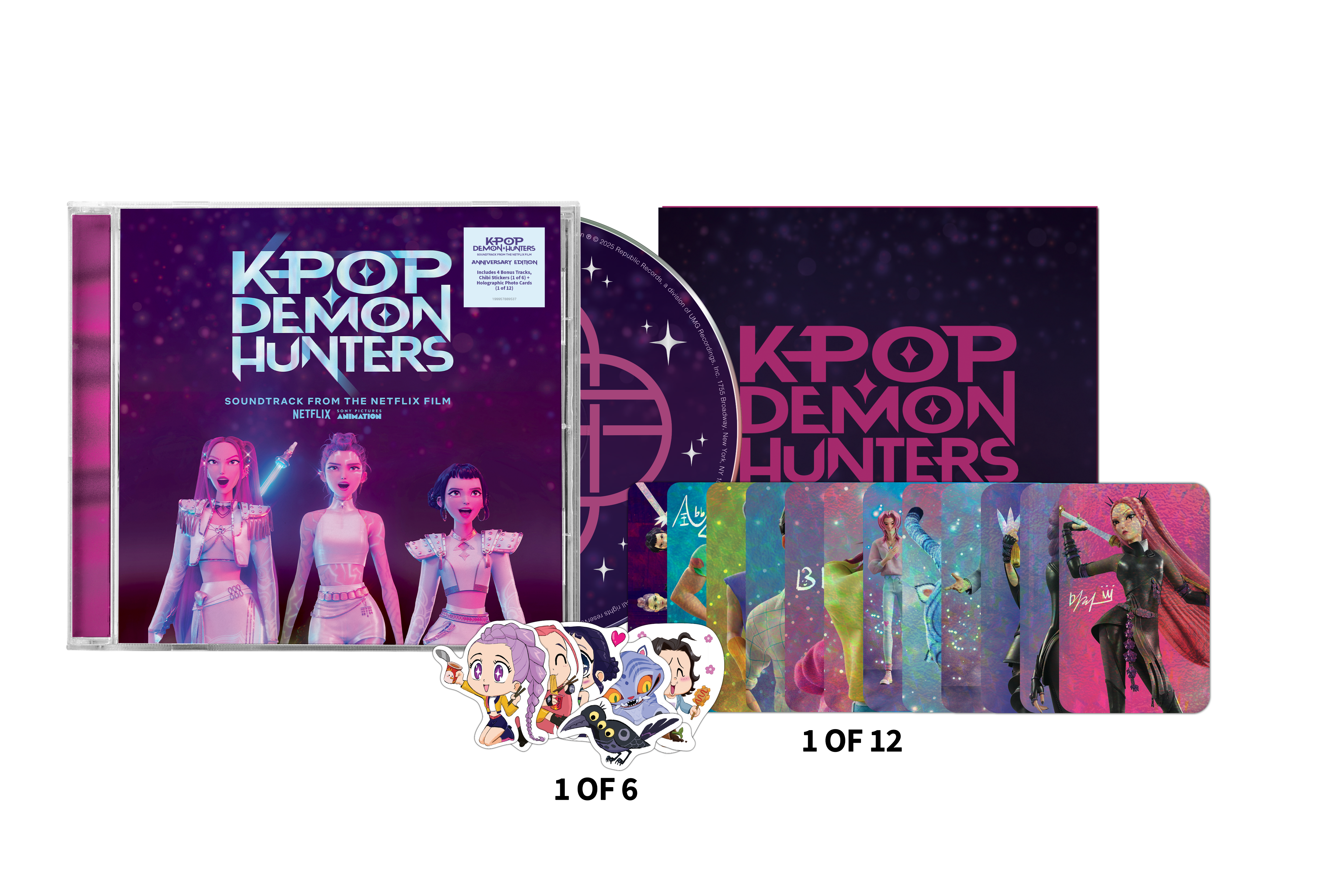 PRÉ-VENDA KPop Demon Hunters - KPop Demon Hunters (Soundtrack from the Netflix Film) Anniversary CD