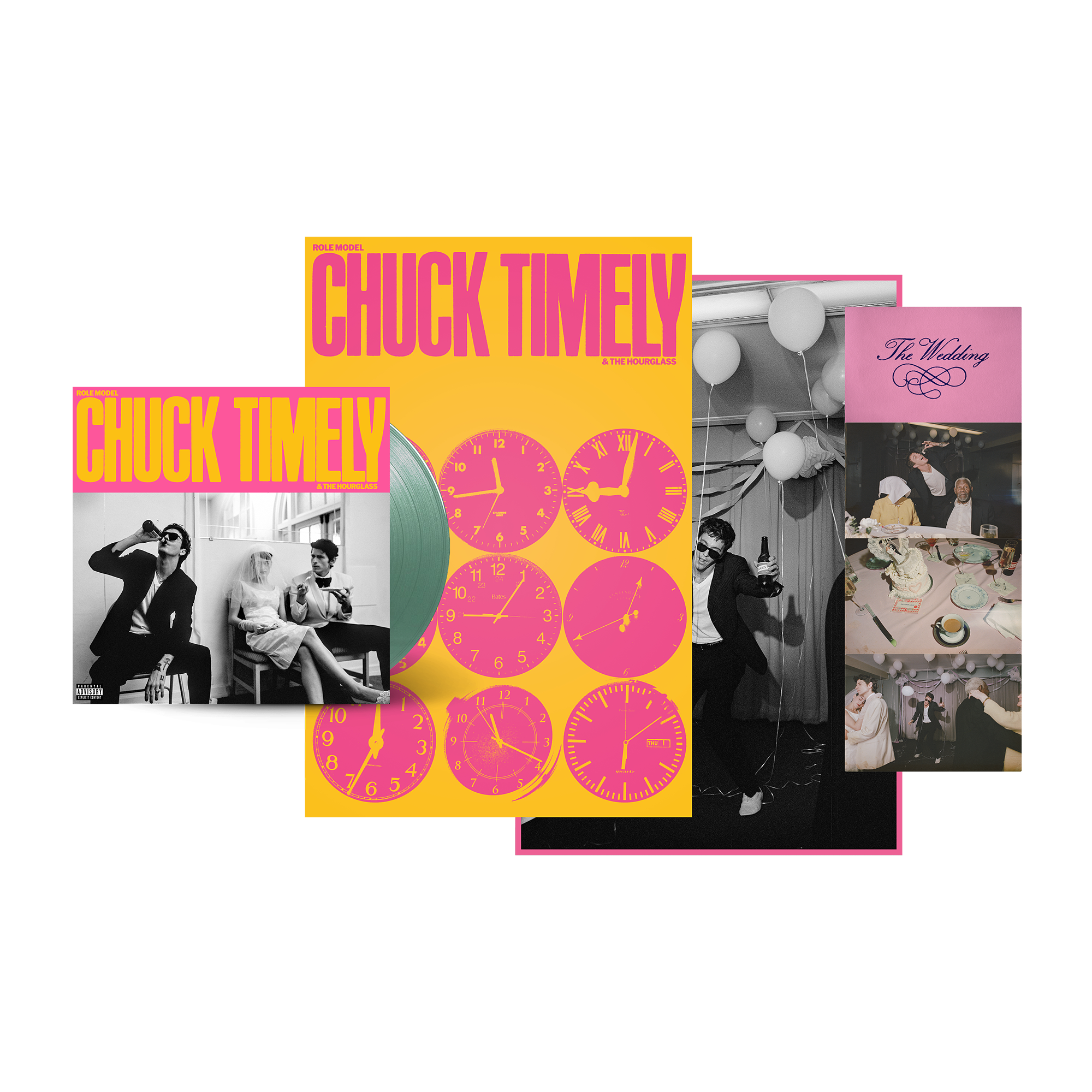PRÉ-VENDA Role Model - Chuck Timely & the Hourglass - Pistachio LP (Exclusivo)