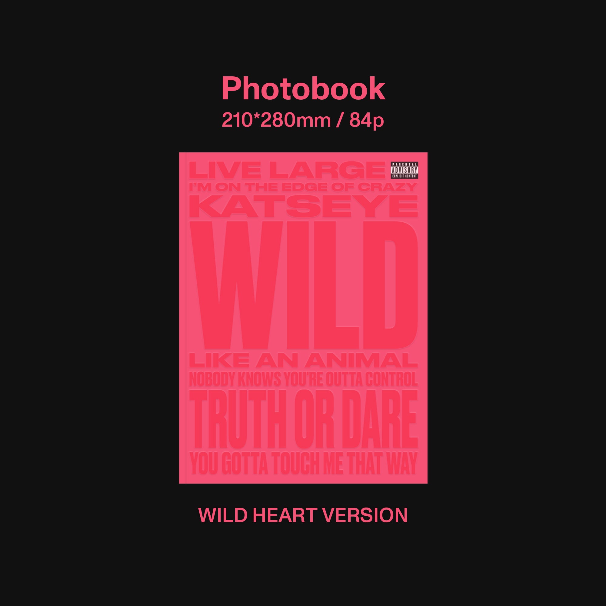 PRÉ-VENDA - Katseye - WILD (Wild World Ver.) EP3 - CD (Edição Exclusiva)