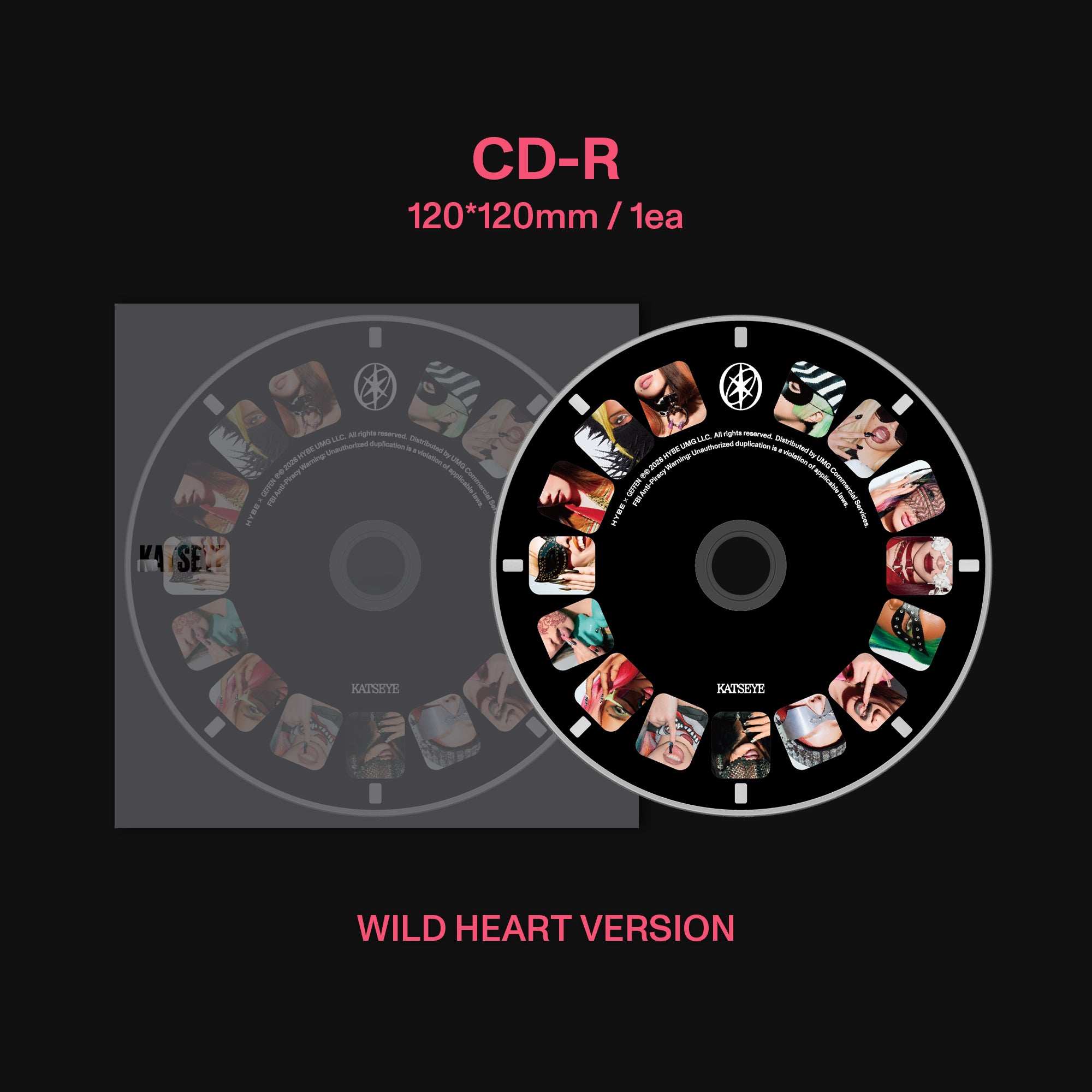 PRÉ-VENDA - Katseye - WILD (Wild World Ver.) EP3 - CD (Edição Exclusiva)