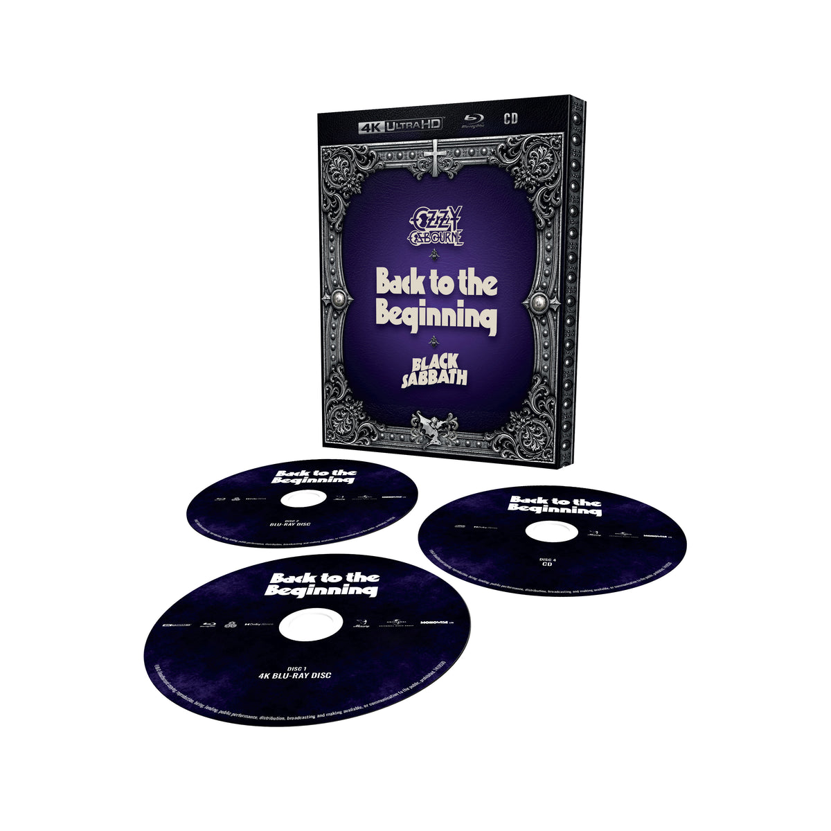 Pré-Venda Ozzy Osbourne & Black Sabbath - Back To The Beginning  - 2BR/CD