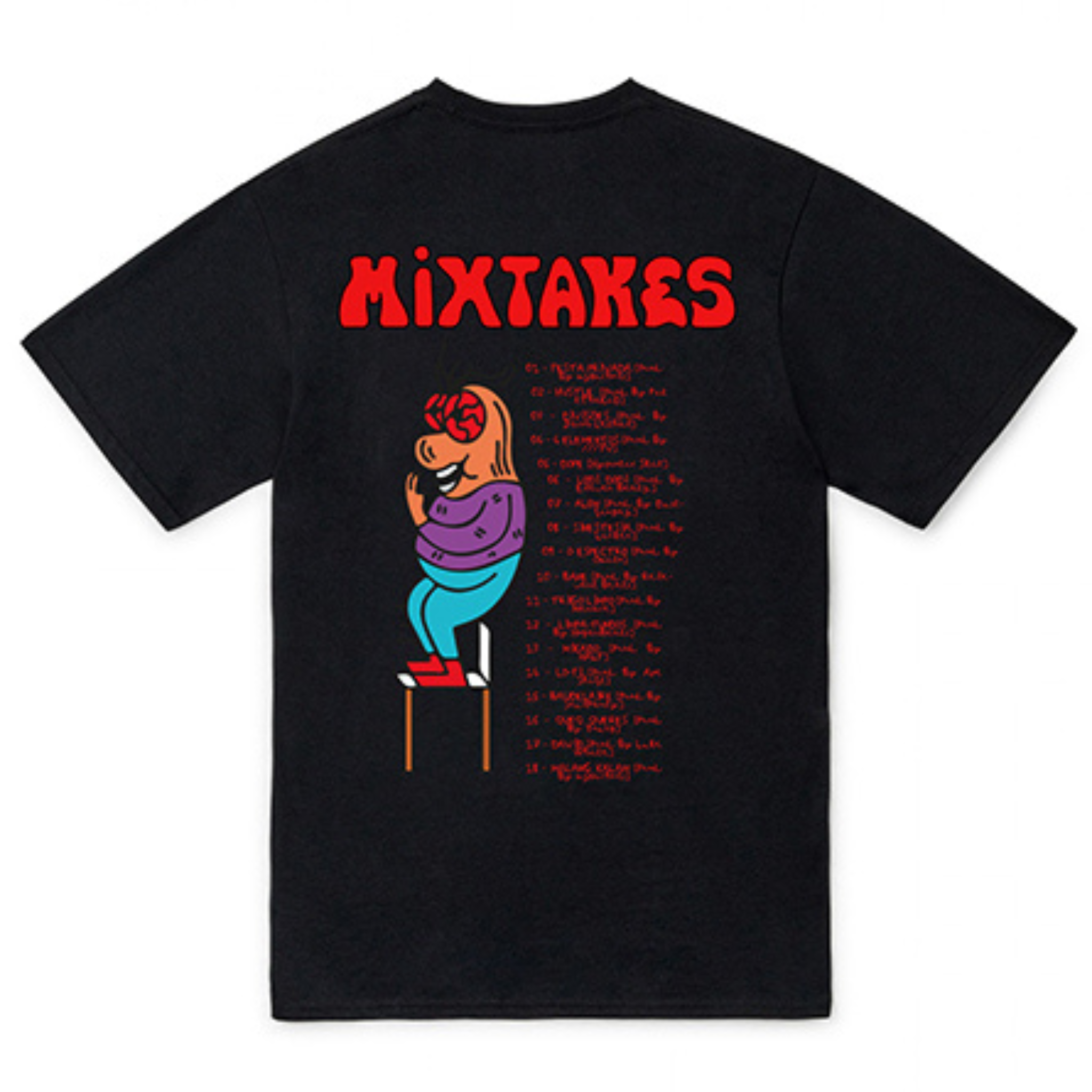 ProfJam - T-Shirt Mixtakes Preta