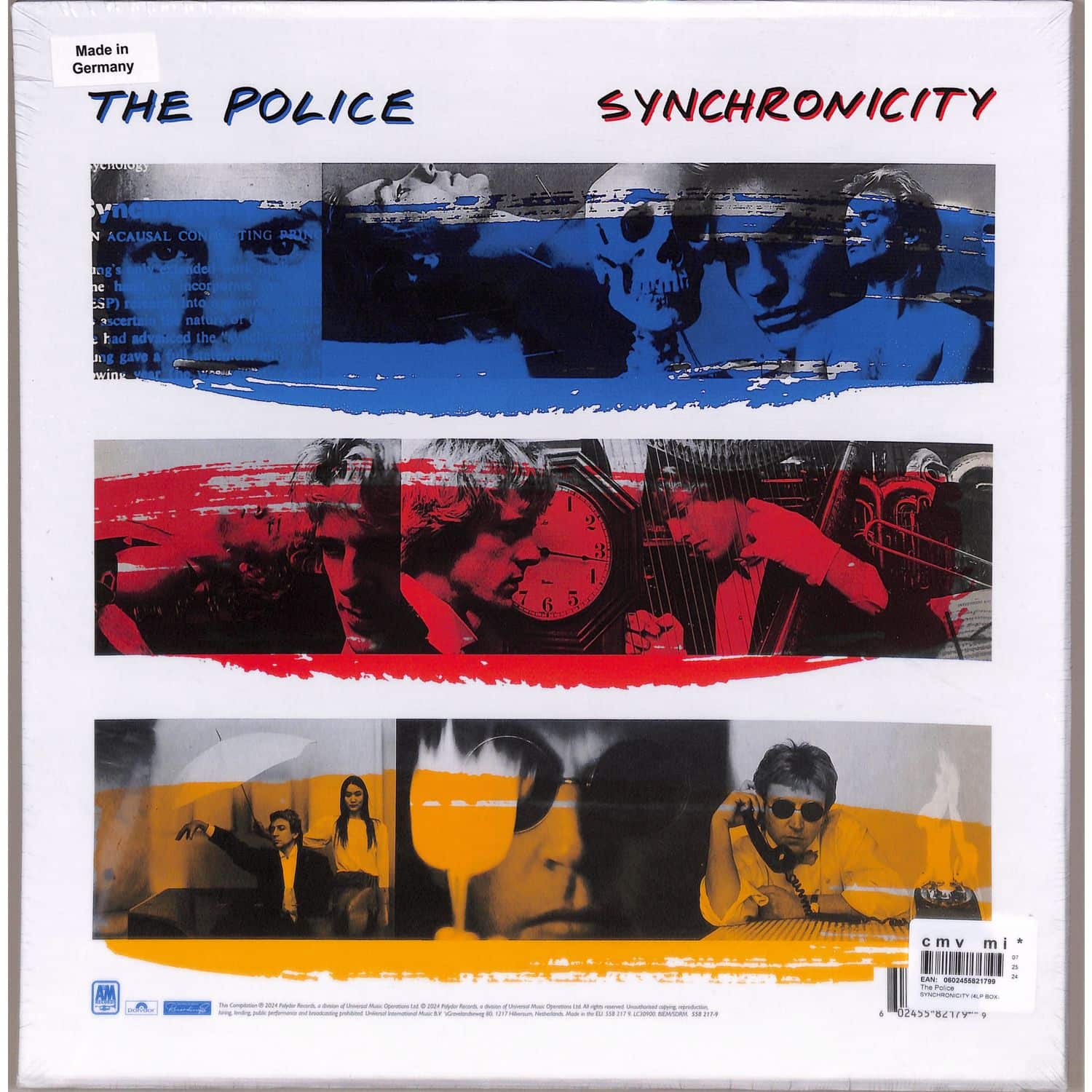 The Police - Synchronicity 40th Anniversary Deluxe Box Set edition - Synchronicity 40th Anniversary Deluxe Box Set edition 4LP
