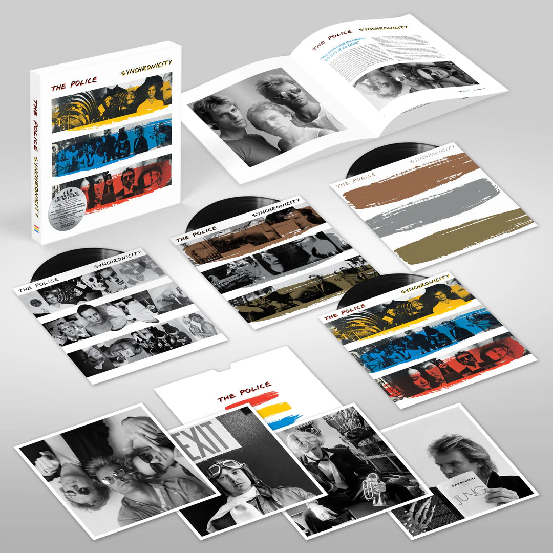 The Police - Synchronicity 40th Anniversary Deluxe Box Set edition - Synchronicity 40th Anniversary Deluxe Box Set edition 4LP