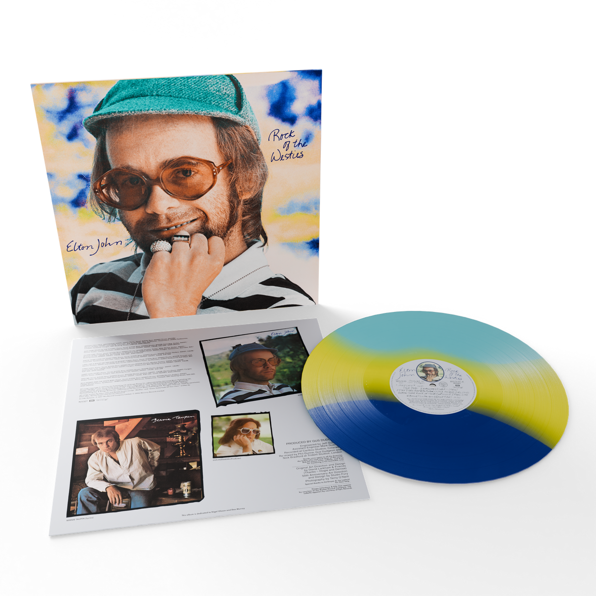 Pré-Venda Elton John - Rock of the Westies (50th Anniversary Edition) - LP Exclusivo Tri-Colour