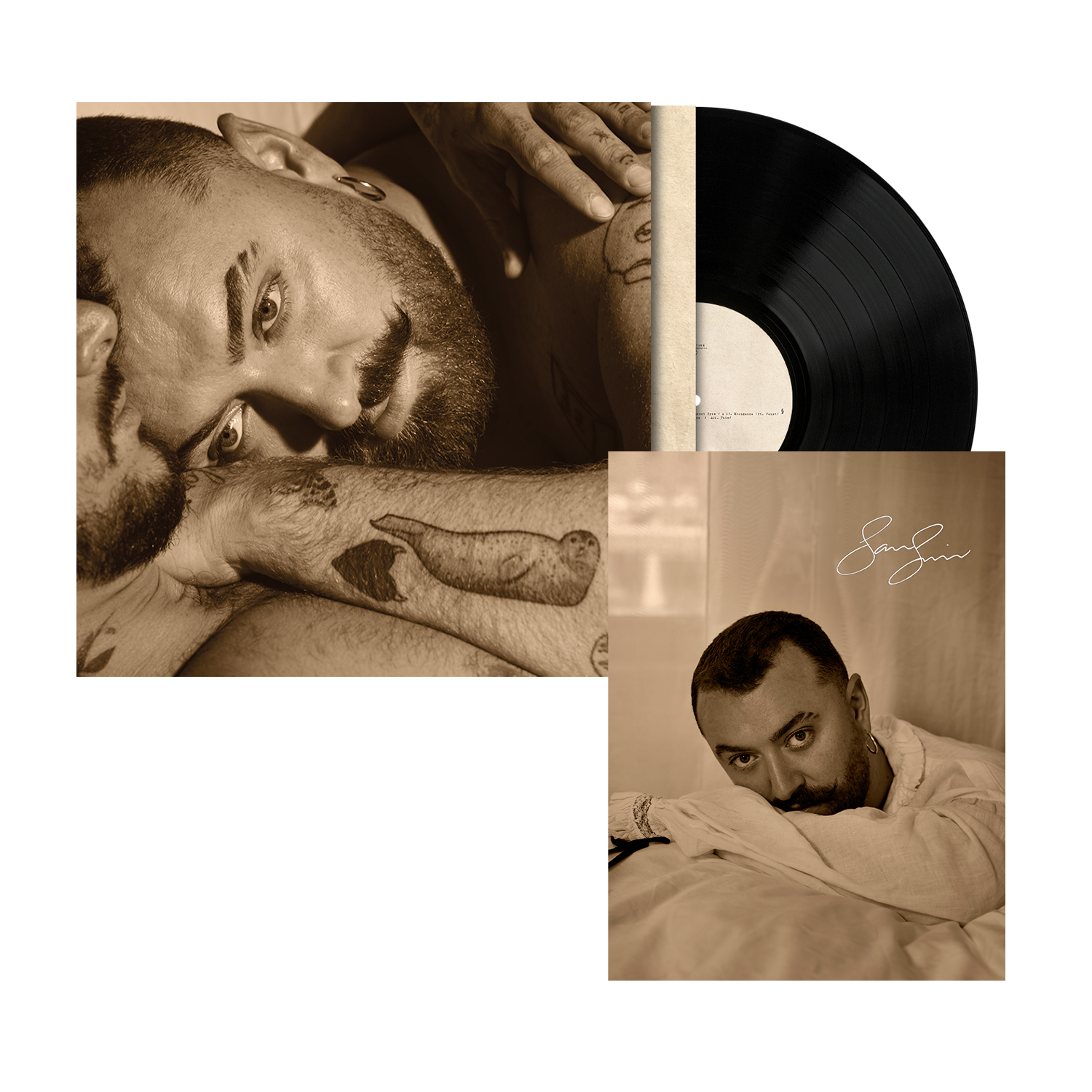 PRÉ-VENDA Sam Smith - Hazel Eyes - LP com Cartão Assinado