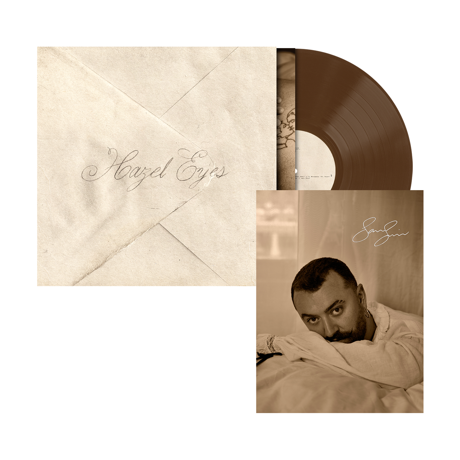 PRÉ-VENDA Sam Smith - Hazel Eyes - LP Exclusivo com Cartão Assinado
