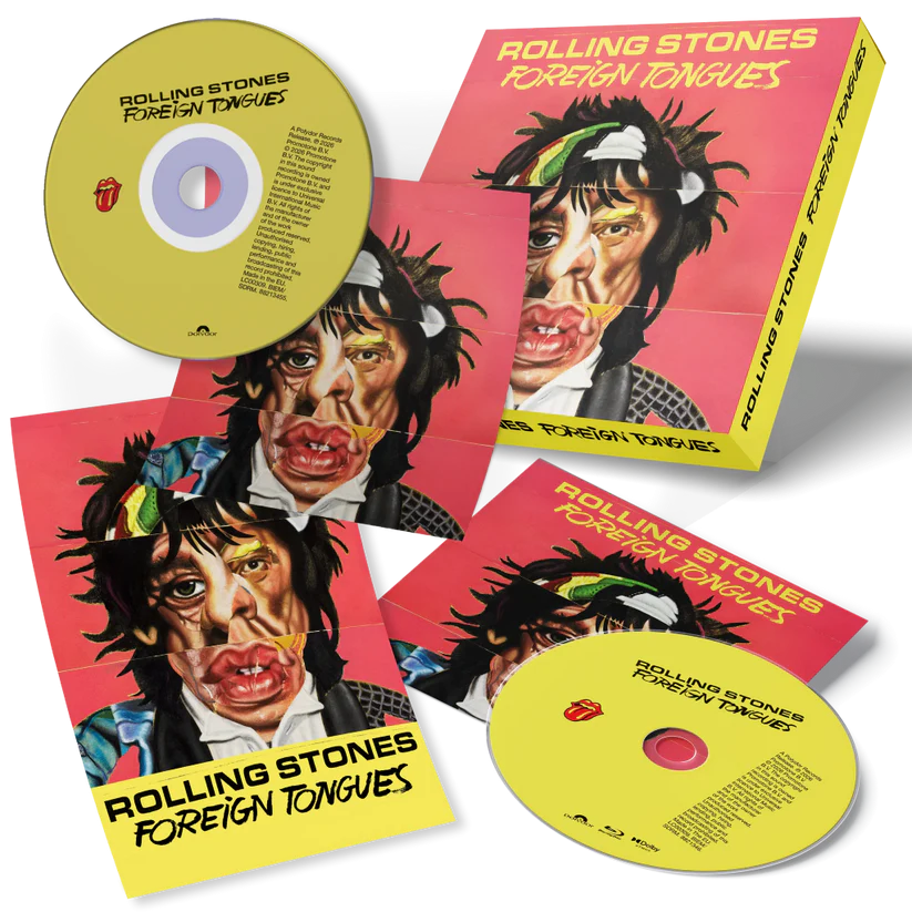 PRÉ-VENDA The Rolling Stones - Foreign Tongues - Box Set (CD + Blu-Ray)