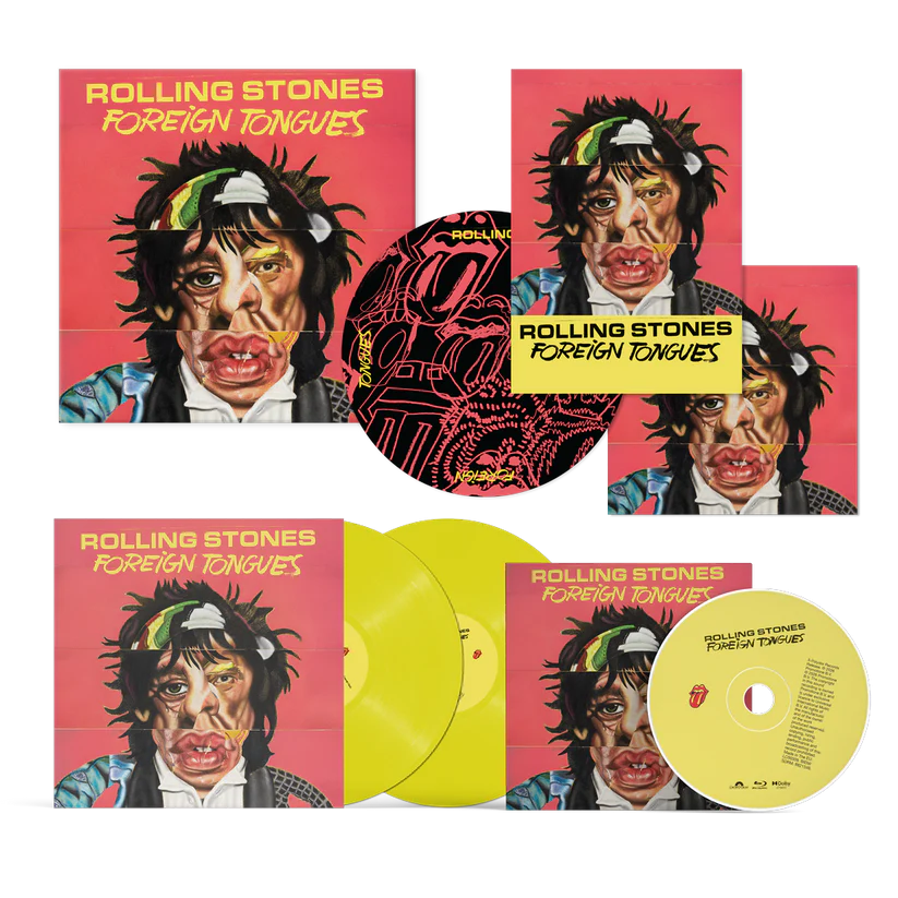PRÉ-VENDA The Rolling Stones - Foreign Tongues - Box Set (2LP + Blu-Ray)