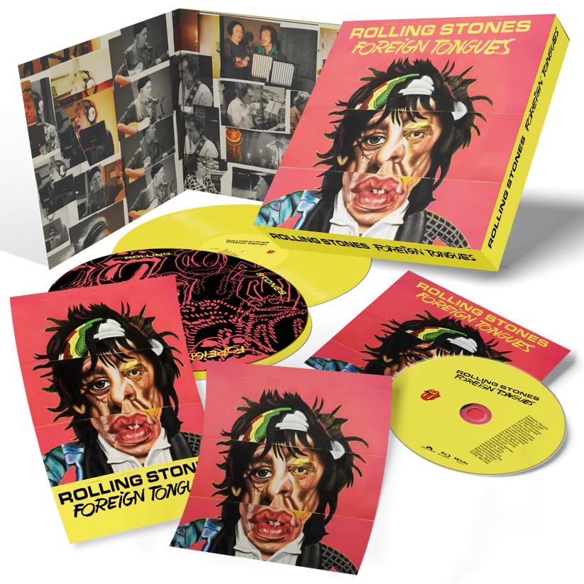 PRÉ-VENDA The Rolling Stones - Foreign Tongues - Box Set (2LP + Blu-Ray)