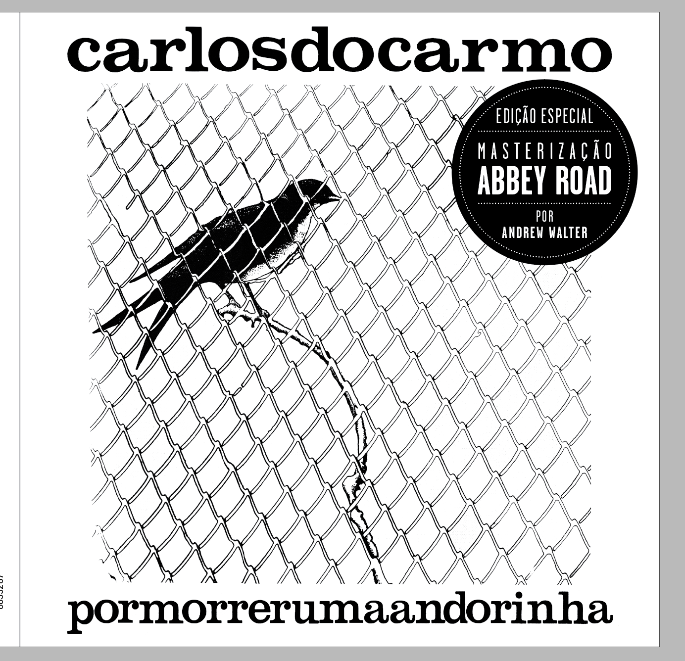Carlos do Carmo - Por Morrer Uma Andorinha - CD