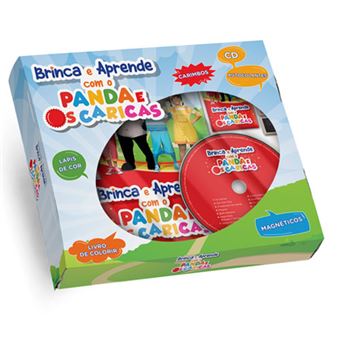 Panda e os Caricas - Brinca e Aprende  - Caixa com CD