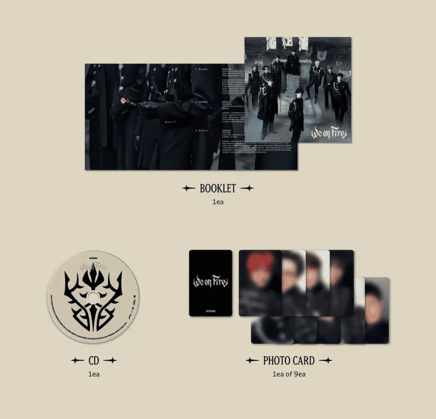&TEAM - 3rd EP ‘We On Fire’ (Standard ver.) - CD