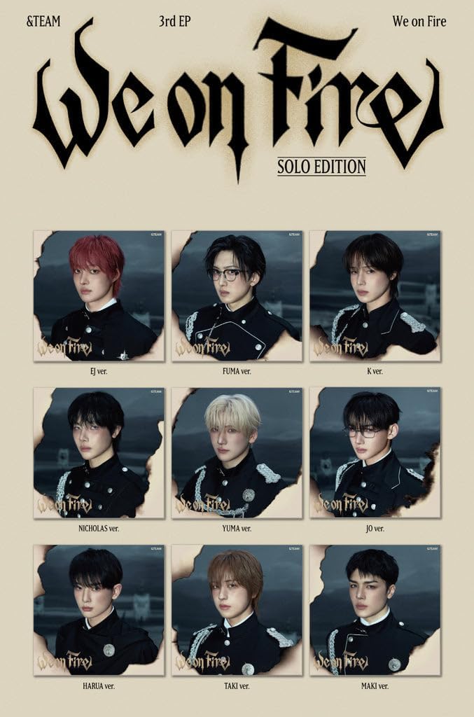 &TEAM - 3rd EP ‘We On Fire’ (Solo ver.) - CD