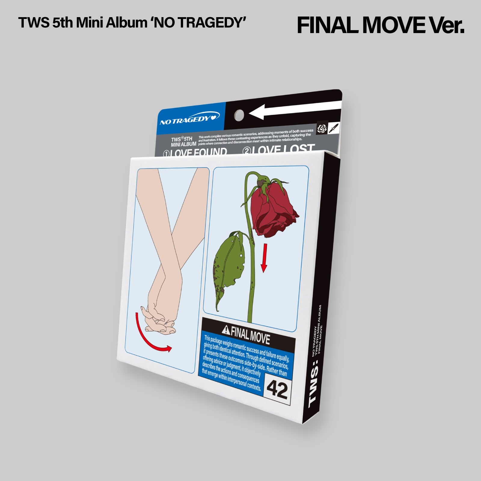TWS - TWS 5th Mini Album 'NO TRAGEDY' - CD FINAL MOVE ver.