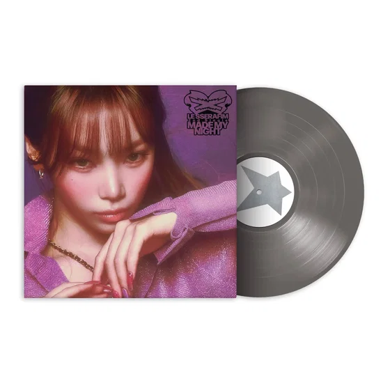 LE SSERAFIM - Made My Night - CHEMICAL NIGHT - Vinyl - CHIC SILVER ver. - LP