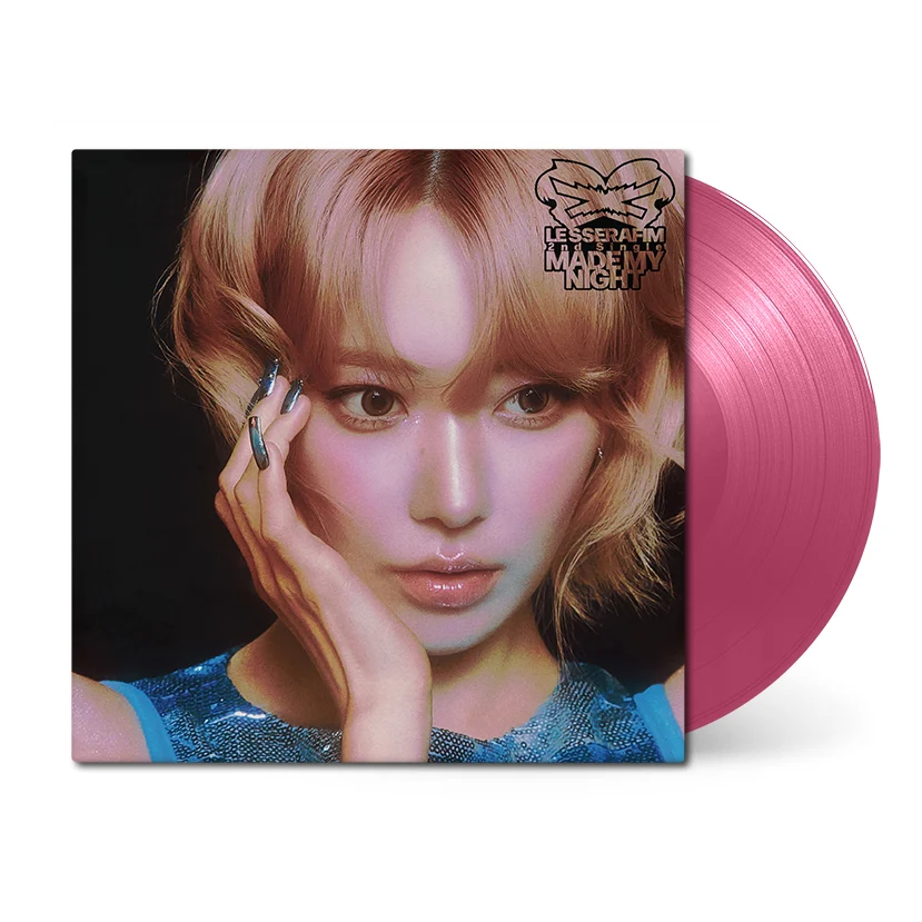 LE SSERAFIM - Made My Night - CHEMICAL NIGHT - Vinyl - HOT PINK ver. - LP