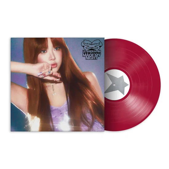 LE SSERAFIM - Made My Night - CHEMICAL NIGHT - Vinyl - WARM RED ver. - LP