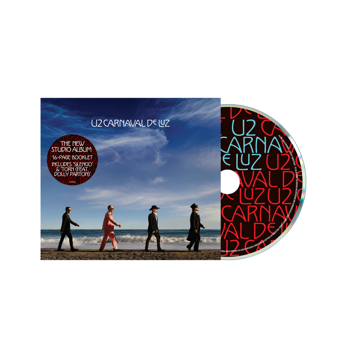 Pré-Venda U2 - Carnaval De Luz - CD