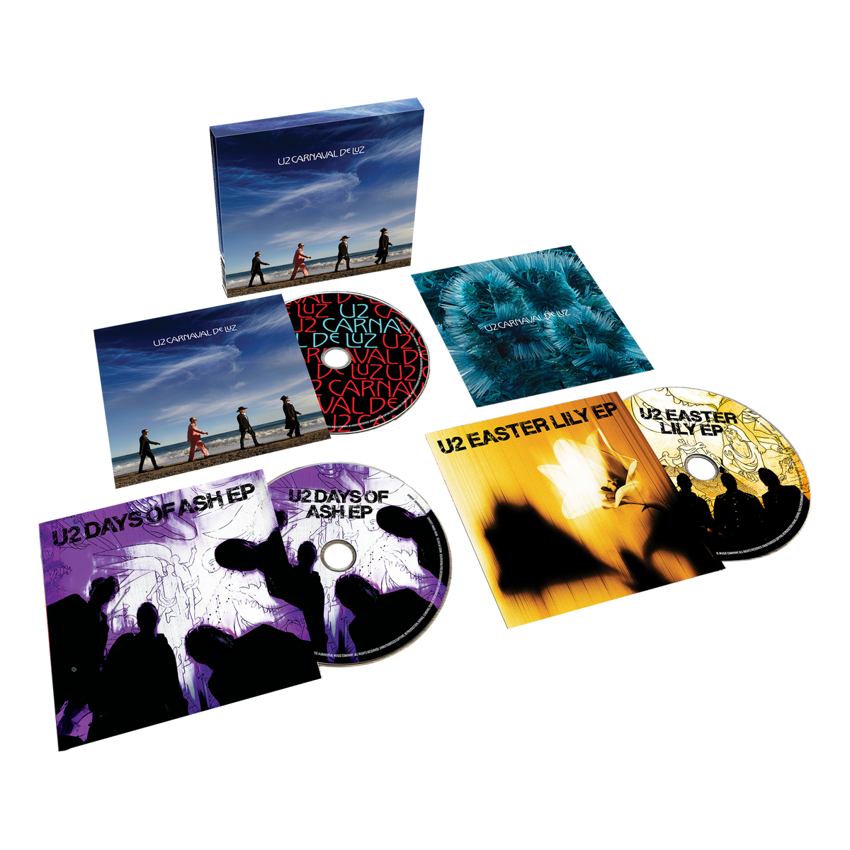 Pré-Venda U2 - Carnaval De Luz - Edição Limitada CD Boxset Deluxe