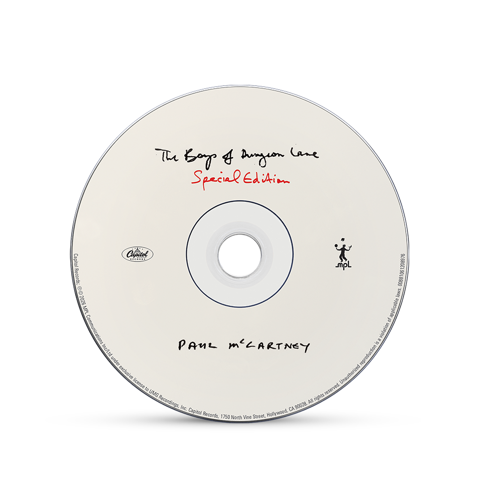 Pré-Venda Paul McCartney - The Boys of Dungeon Lane (Edição Especial) - CD