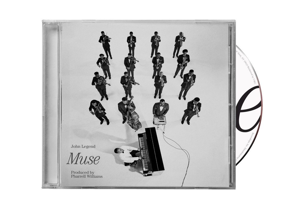 Pré-Venda John Legend - Muse - CD + Cartão Assinado