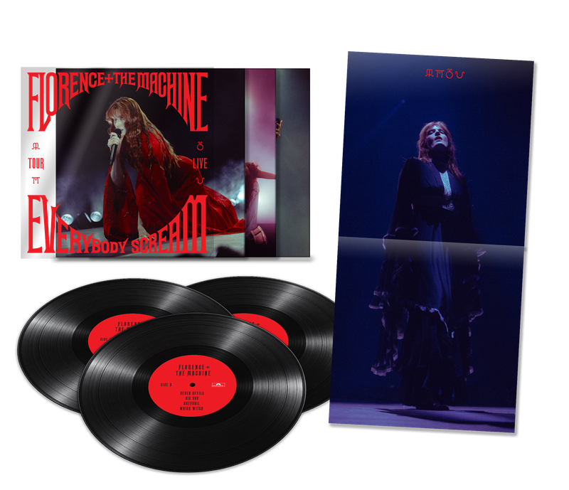 Pré-Venda Florence and the Machine - Everybody Scream Tour Live - 3LP
