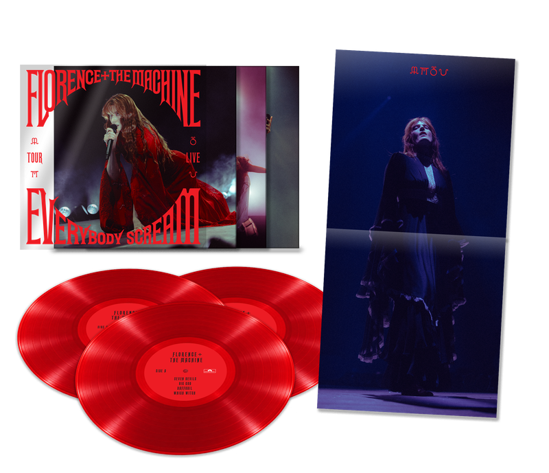 Pré-Venda Florence and the Machine - Everybody Scream Tour Live - 3LP Exclusivo