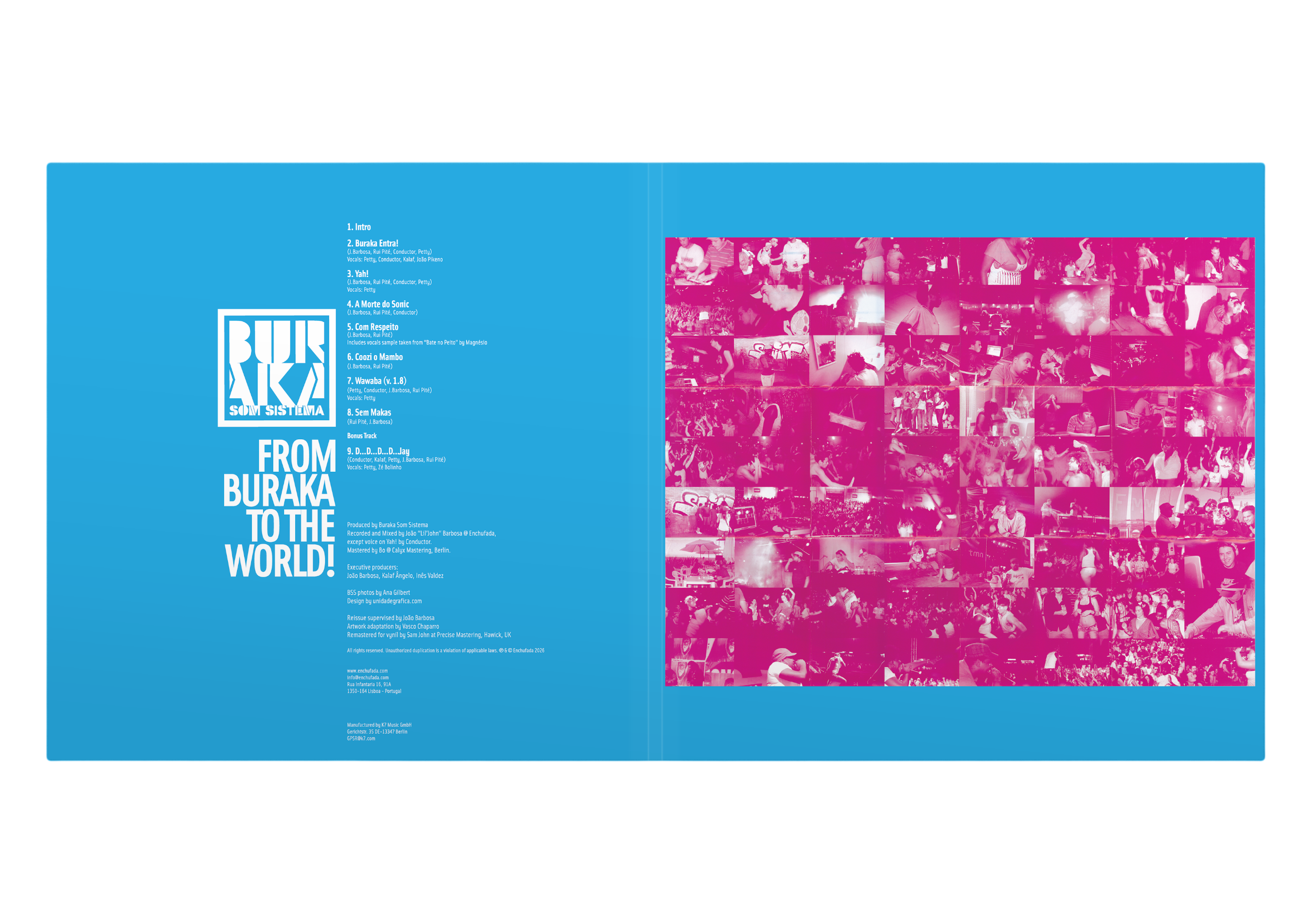 Pré-Venda Buraka Som Sistema - From Buraka to the World - LP