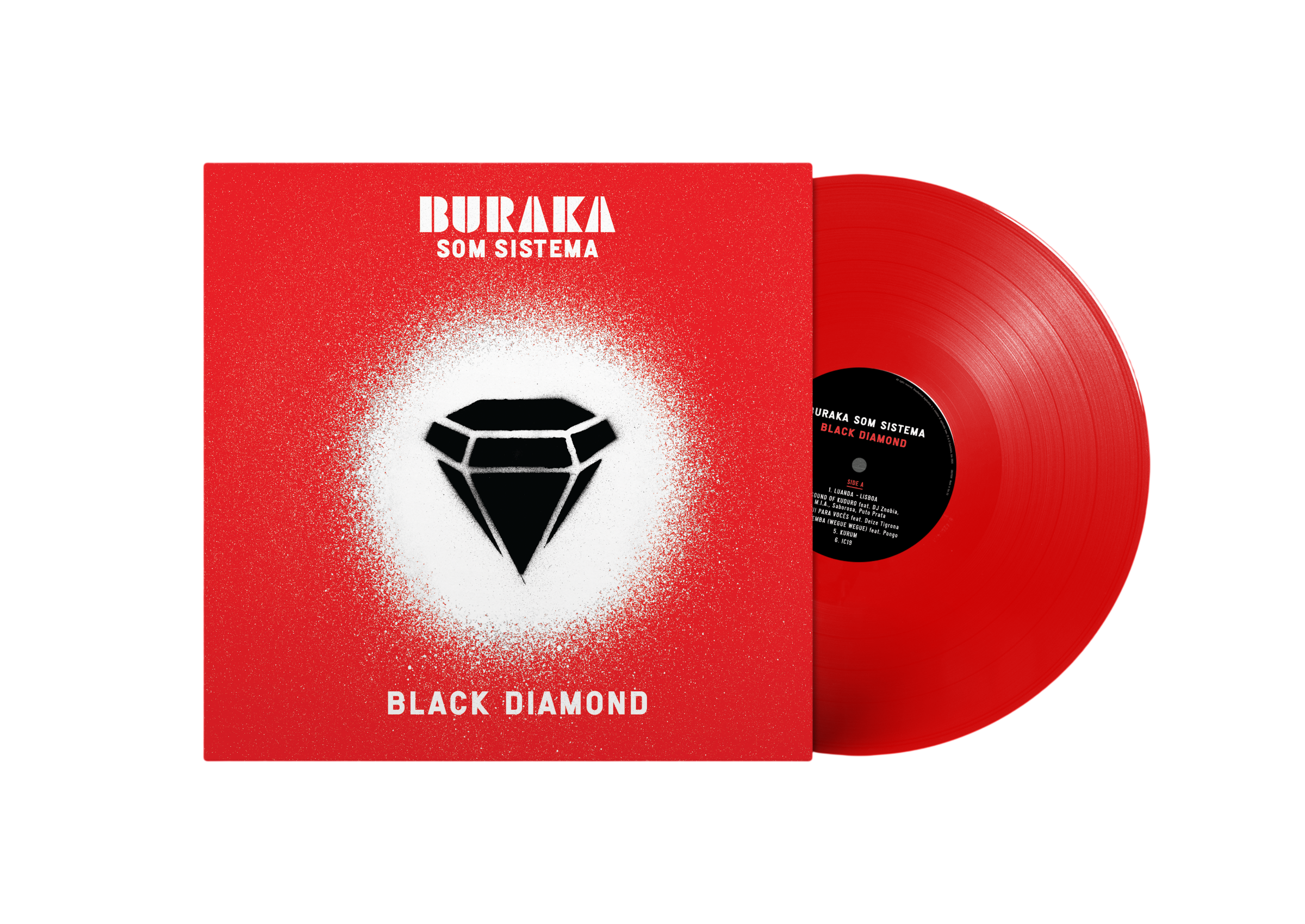 Pré-Venda Buraka Som Sistema - Black Diamond - LP