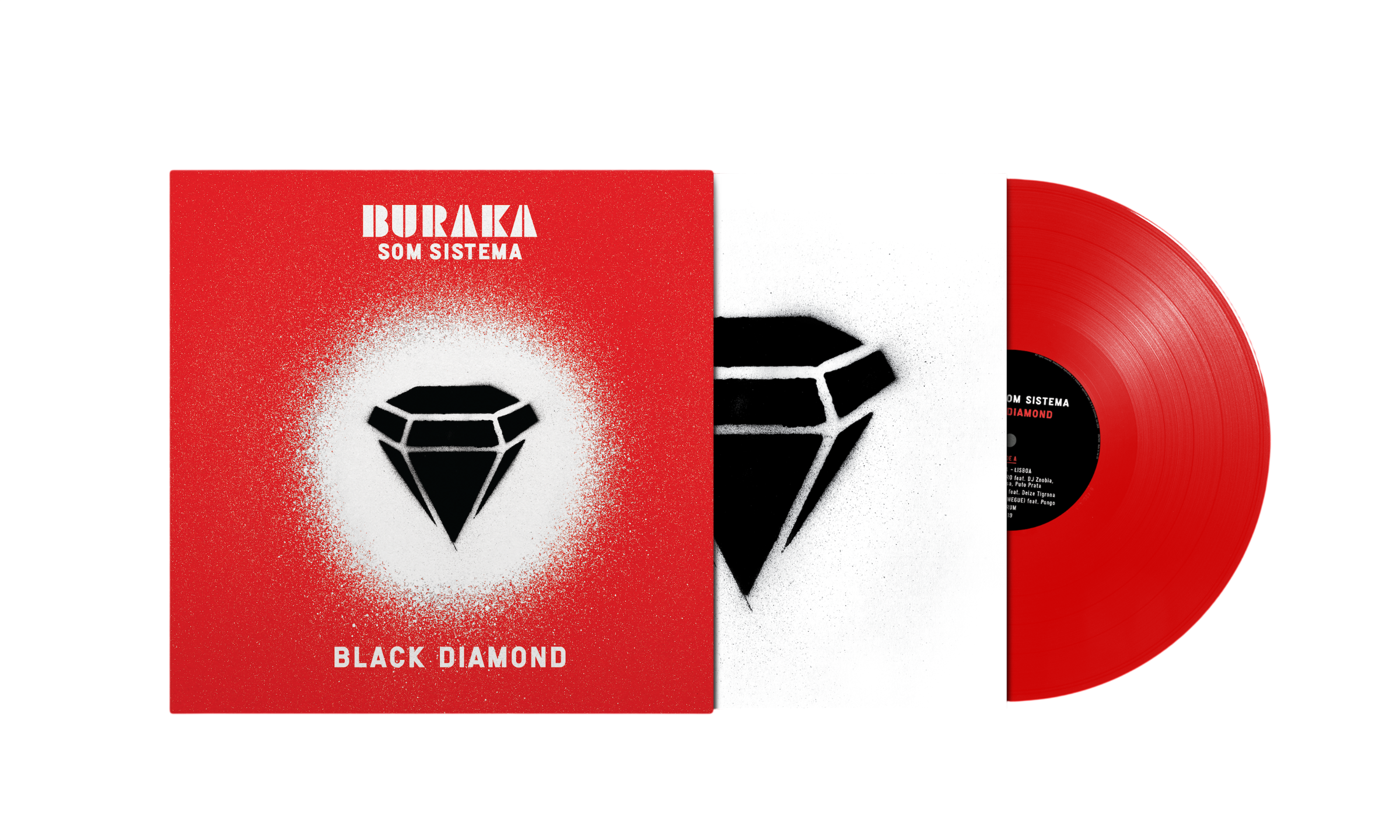 Pré-Venda Buraka Som Sistema - Black Diamond - LP