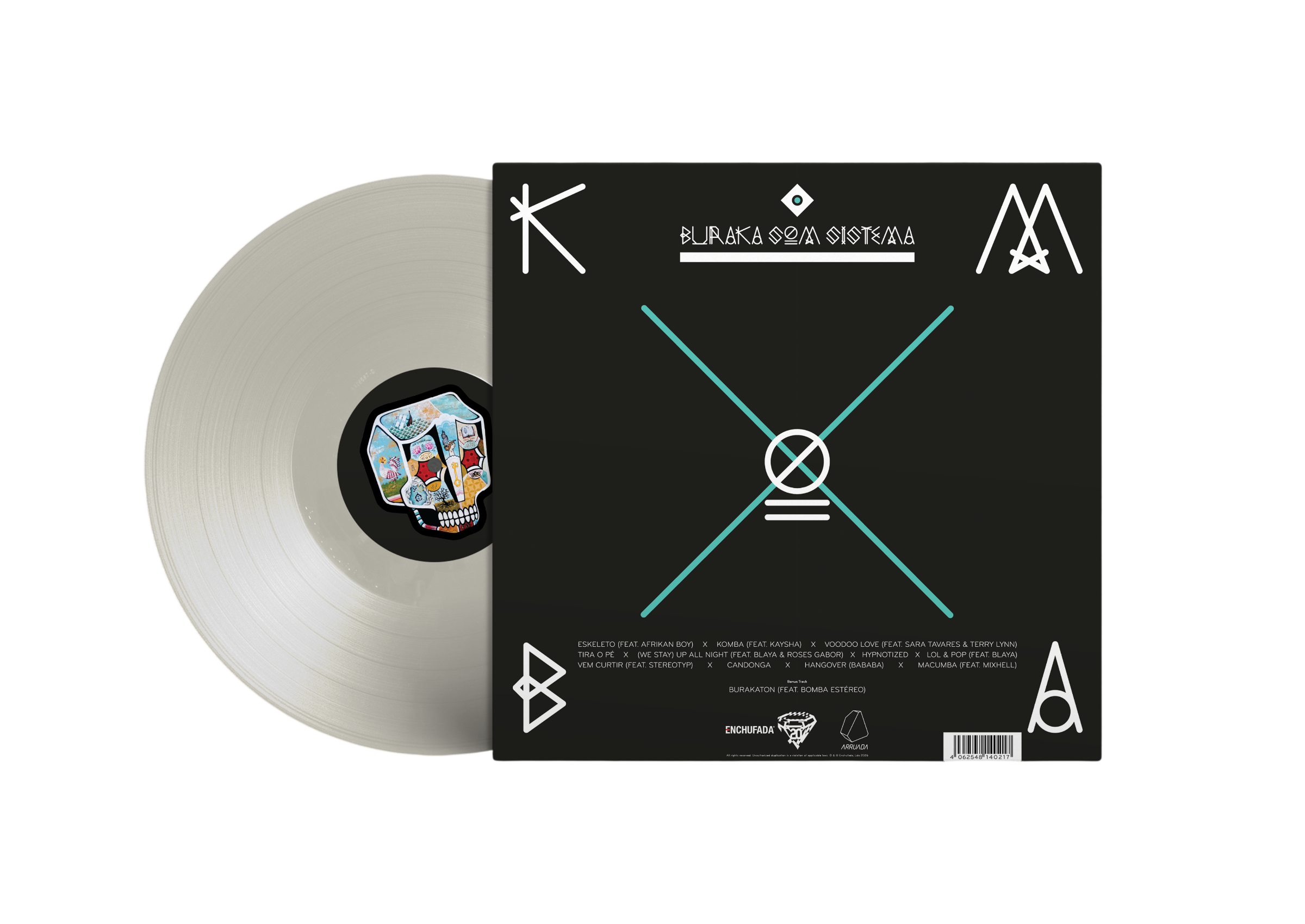 Pré-Venda Buraka Som Sistema - Komba - LP