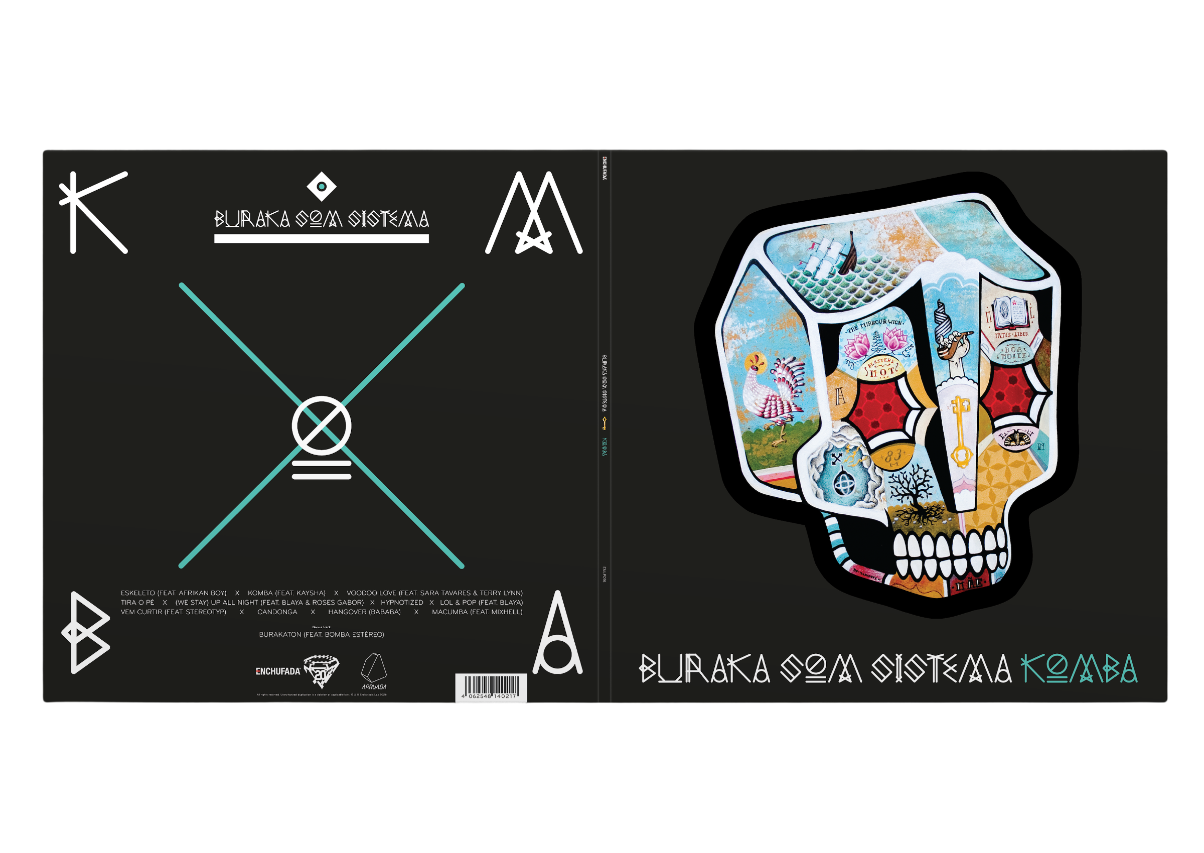 Pré-Venda Buraka Som Sistema - Komba - LP