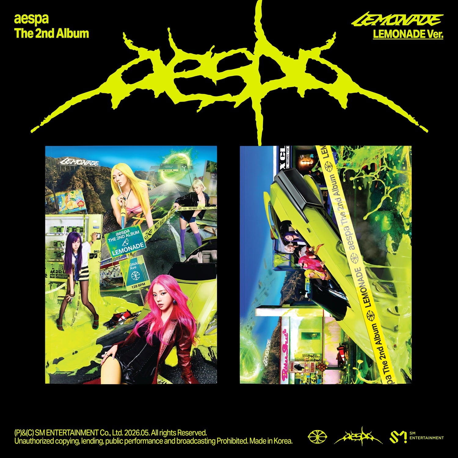 aespa - LEMONADE - The 2nd Album LEMONADE A - CD