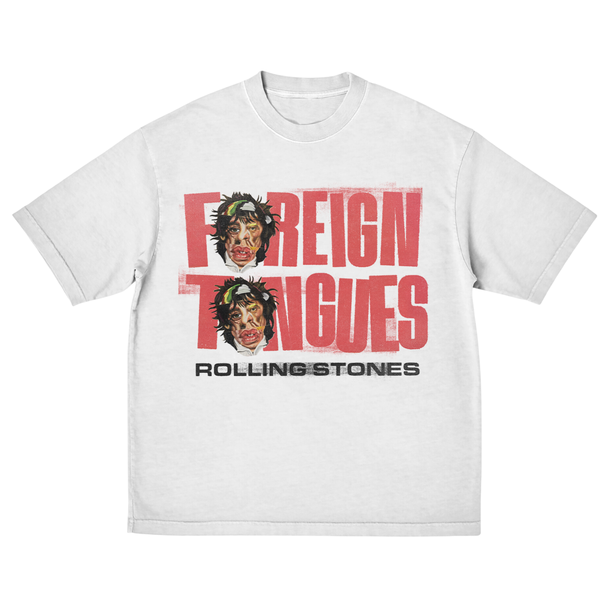 The Rolling Stones - T-Shirt Foreign Tongues