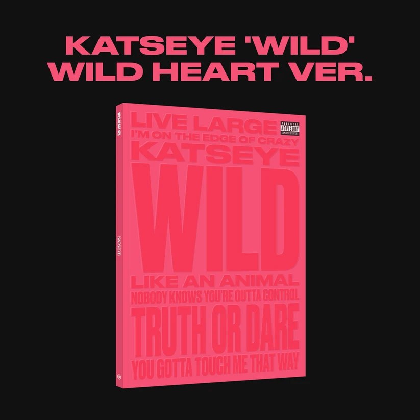 Katseye - WILD - EP3 (Wild Heart Ver.) EP3 - CD (Edição Exclusiva)